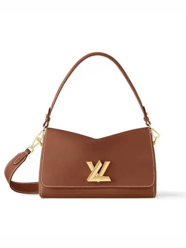 Soft Twist Leather Shoulder Bag Brown - LOUIS VUITTON - BALAAN 2