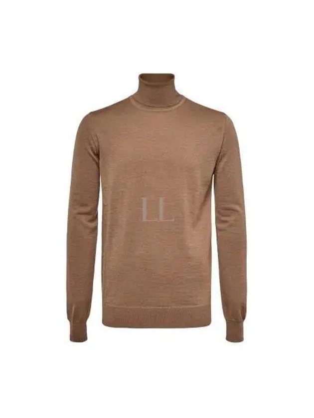 Lyd Merino Wool Turtleneck Chipmunk - J.LINDEBERG - BALAAN 2