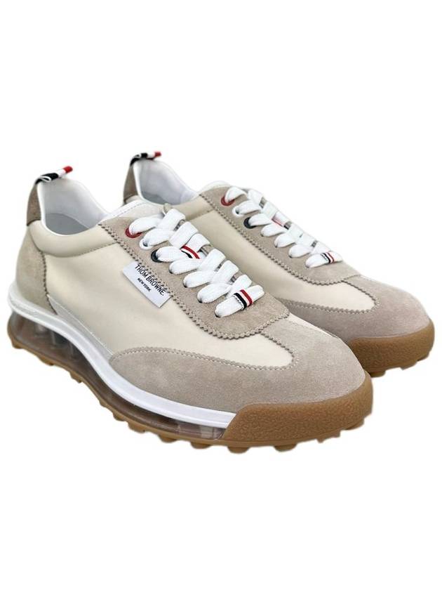 Tech Runner Low Top Sneakers Beige - THOM BROWNE - BALAAN 2