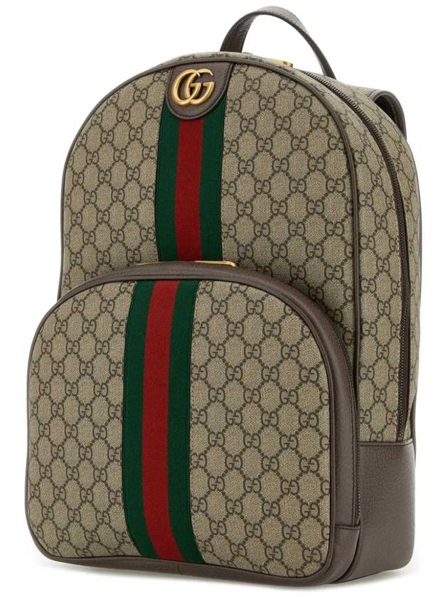 Ophidia GG Backpack Beige Ebony - GUCCI - BALAAN 4