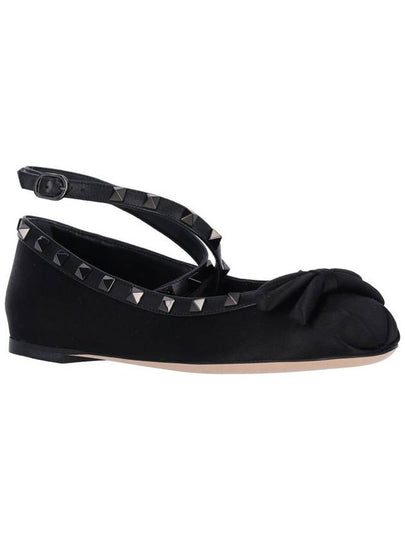 Valentino Garavani Flat shoes Black - VALENTINO - BALAAN 2