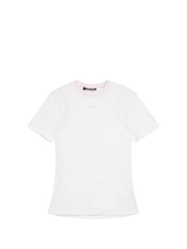 Addie Short Sleeve T-Shirt White - J.LINDEBERG - BALAAN 2