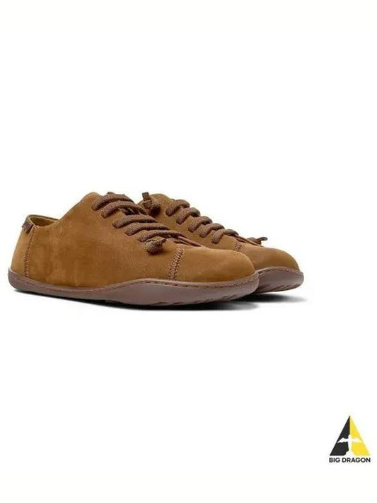 Peu Leather Low Top Sneakers Brown - CAMPER - BALAAN 2