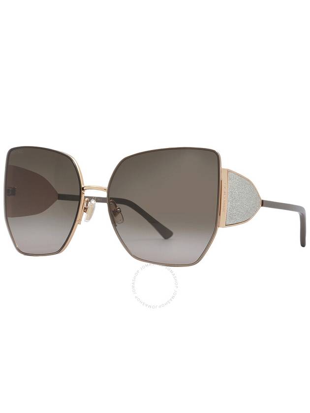 Jimmy Choo Brown Gradient Butterfly Ladies Sunglasses RIVER/S 0763/HA 61 - JIMMY CHOO - BALAAN 3