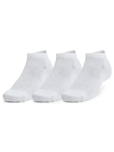 Unisex training cotton low cut socks 3 pairs 1386312 100 - UNDER ARMOUR - BALAAN 1