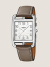 Men s Cape Cod Watch Swift Calfskin 41mm Etoupe 17cm 19 5cm Wrist W044350WW00 - HERMES - BALAAN 2