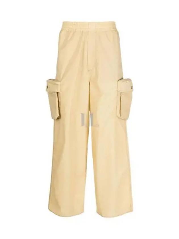 Elastic Cargo Straight Pants Beige - SUNNEI - BALAAN 2