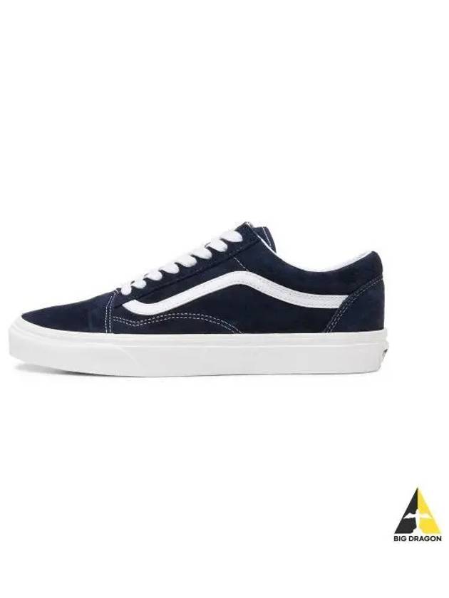 Old School Fig Suede Parisian Night Snow White VN0A38G19G51 - VANS - BALAAN 1