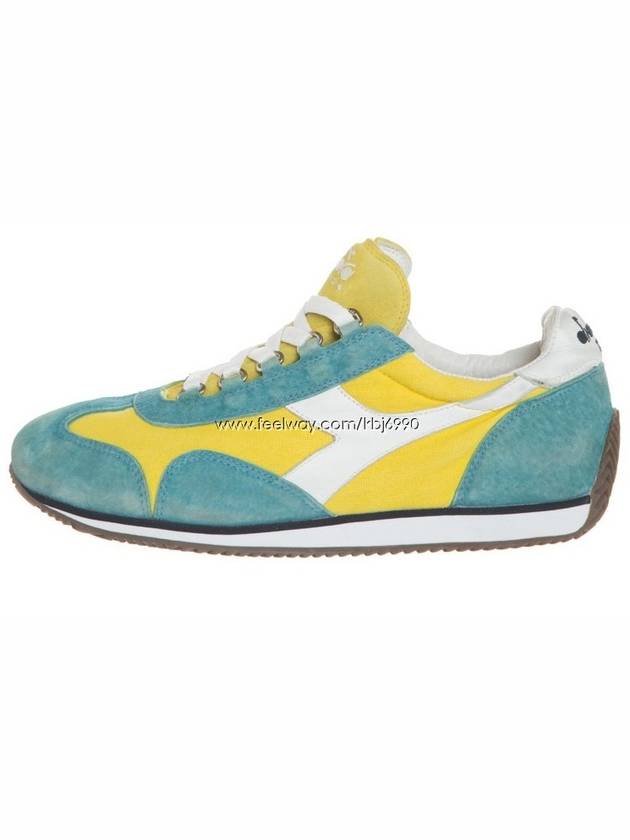 Men's Heritage Equip Stone Wash Low Top Sneakers C5335 - DIADORA - BALAAN 4