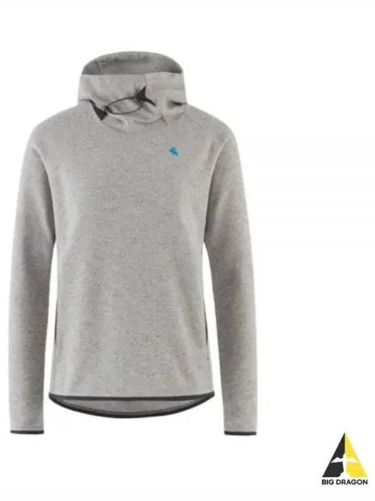 Palen Wool Hoodie Women Dove Gray 20619W81 893 - KLATTERMUSEN - BALAAN 2