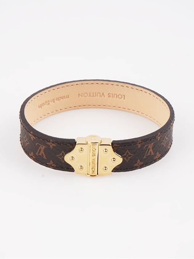 Nano Monogram Bracelet Gold - LOUIS VUITTON - BALAAN 3