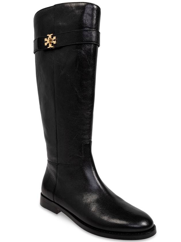 Tory Burch Leather Boots, Women's, Black - TORY BURCH - BALAAN 4