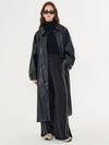 MET eco leather long coat - METAPHER - BALAAN 3