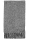 Wes Dahlia cashmere scarf muffler light gray WSDALIA 009 - MAX MARA - BALAAN 5