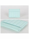 Laura Quilted Leather Card Wallet Cool Mint - BURBERRY - BALAAN 4