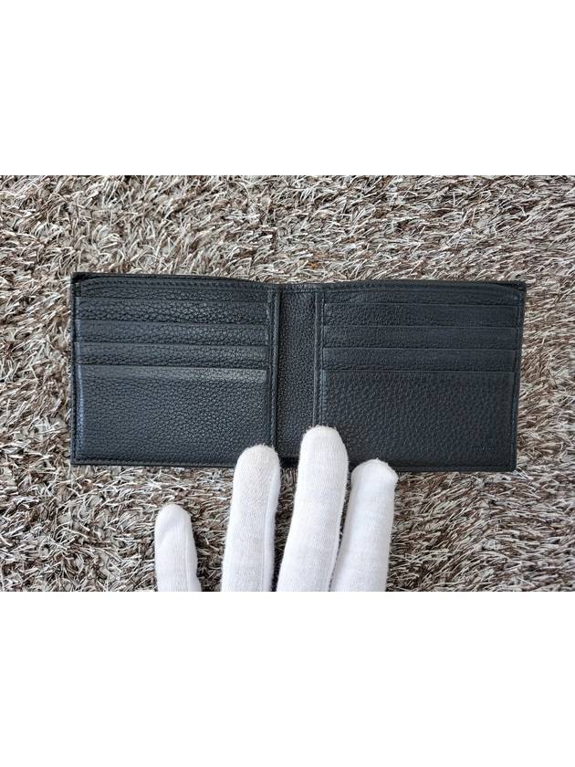 Black band logo leather wallet - GUCCI - BALAAN 9