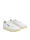 Medalist Goatskin Low Top Sneakers Gold White - AUTRY - BALAAN 2