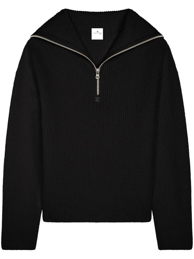 Courrèges Sweaters Black - COURREGES - BALAAN 1