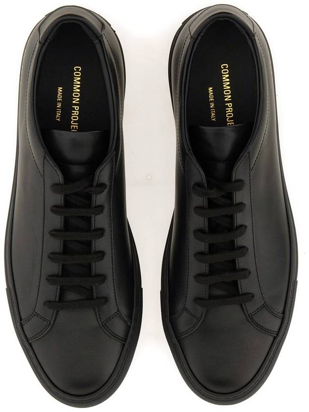 Achilles Low Top Sneakers Black - COMMON PROJECTS - BALAAN 7