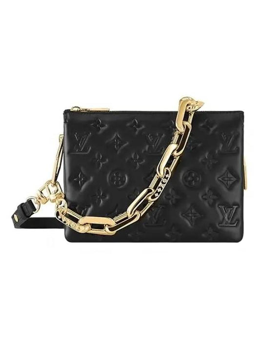 Coussin BB Monogram Shoulder Bag Black - LOUIS VUITTON - BALAAN 1