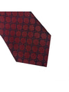 GG Logo Silk Jacquard Tie Burgundy - GUCCI - BALAAN 5