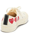 Play Chuck Taylor Low Top Sneakers P1 K117 2 Ivory - COMME DES GARCONS - BALAAN 4