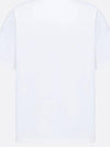 Embroidered Logo Cotton T-Shirt White - DIOR - BALAAN 6