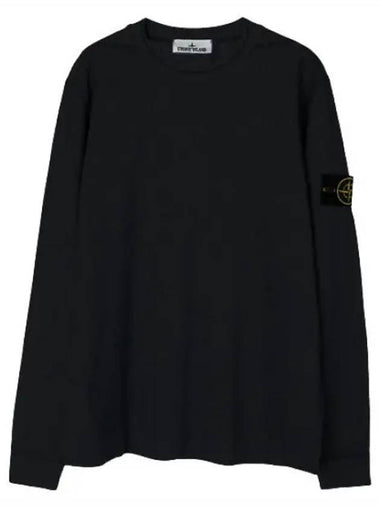 Knit nylon blend garment dyeing badge sweatshirt - STONE ISLAND - BALAAN 1