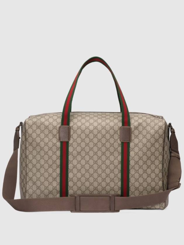 Ebony Soft GG Supreme Maxi Duffel Bag Beige - GUCCI - BALAAN 5