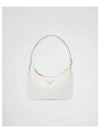 Re-Edition Saffiano Leather Mini Bag White - PRADA - BALAAN 2