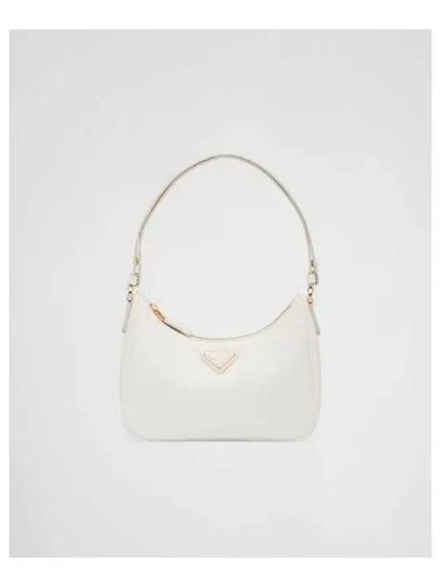 Re-Edition Saffiano Leather Mini Bag White - PRADA - BALAAN 2