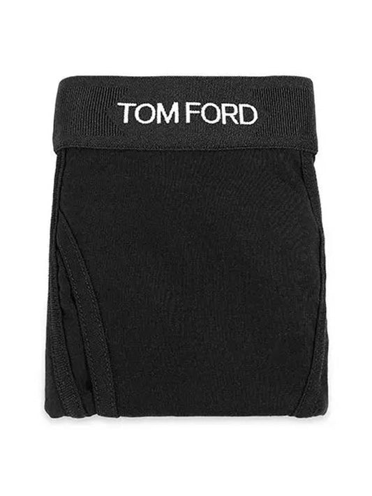 Men's Classic Fit Boxer Briefs Black - TOM FORD - BALAAN 2