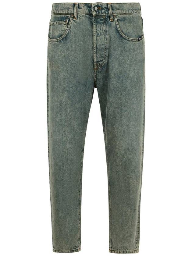 Amish 'Jeramiah' Blue Denim Jeans - AMISH - BALAAN 1