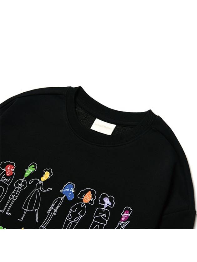 Brushed Options Matinee Family Sweat Shirts BLACK - LE SOLEIL MATINEE - BALAAN 6