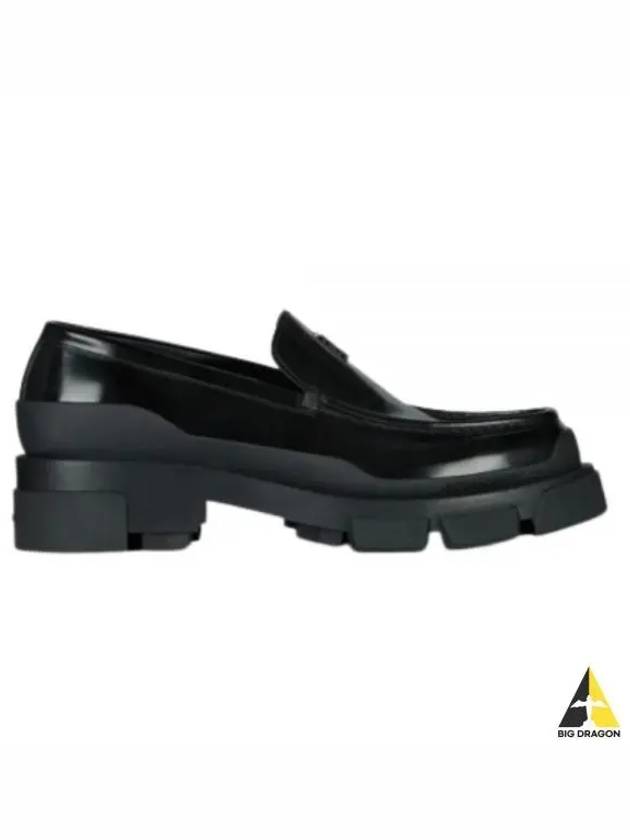 Terra Leather Loafers Black - GIVENCHY - BALAAN 2