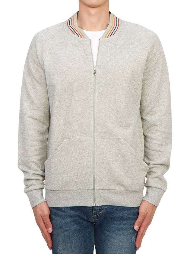 Men's Brushed Zip-up M1A 540M AU807B 70 - PAUL SMITH - BALAAN 3