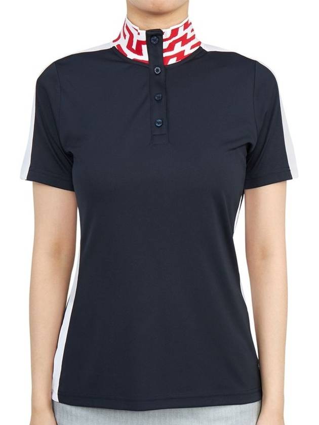 Golf wear women s short sleeve t shirt GWJT06467 6855 - J.LINDEBERG - BALAAN 1