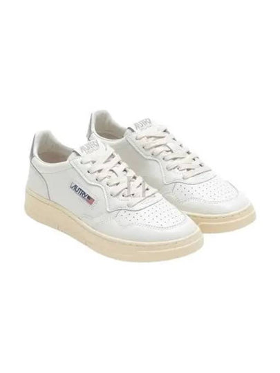 Medalist Silver Tab Low Top Sneakers White - AUTRY - BALAAN 2