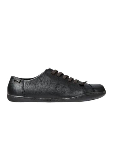 Peu Leather Low Top Sneakers Black - CAMPER - BALAAN 1