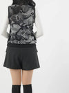 Winter women s golf wear knit vest rounding look BT camo - TEE AND - BALAAN 4