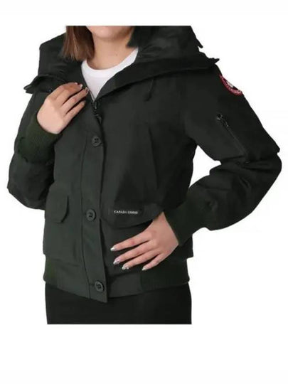 Chilliwack Down Bomber Jacket Black - CANADA GOOSE - BALAAN 2