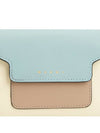 Saffiano Tri-Fold Half Wallet Blue - MARNI - BALAAN 8