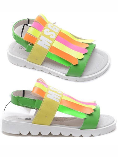 Striped Sandals 022759 001 09 20S - MSGM - BALAAN 1