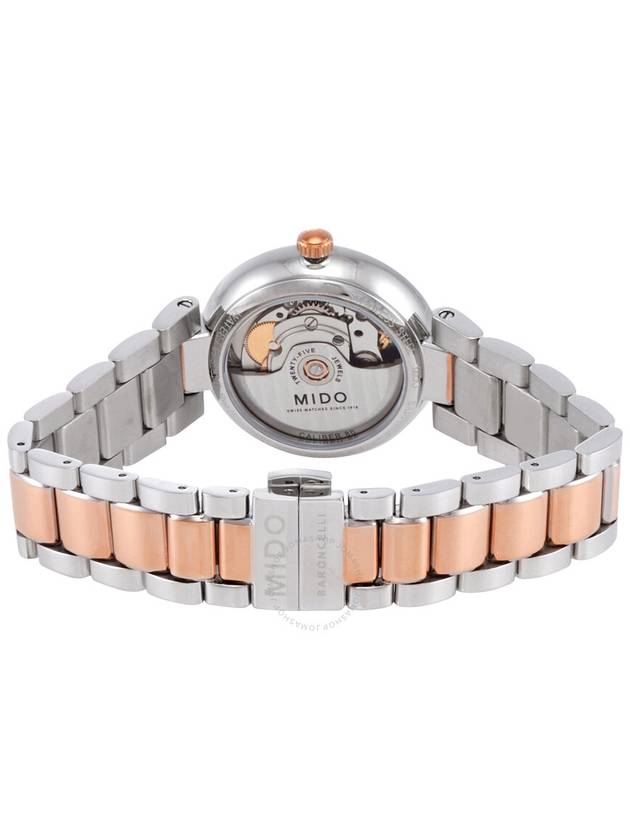 Mido Baroncelli Donna Automatic Silver Dial Ladies Watch M0222072203110 - MIDO - BALAAN 3