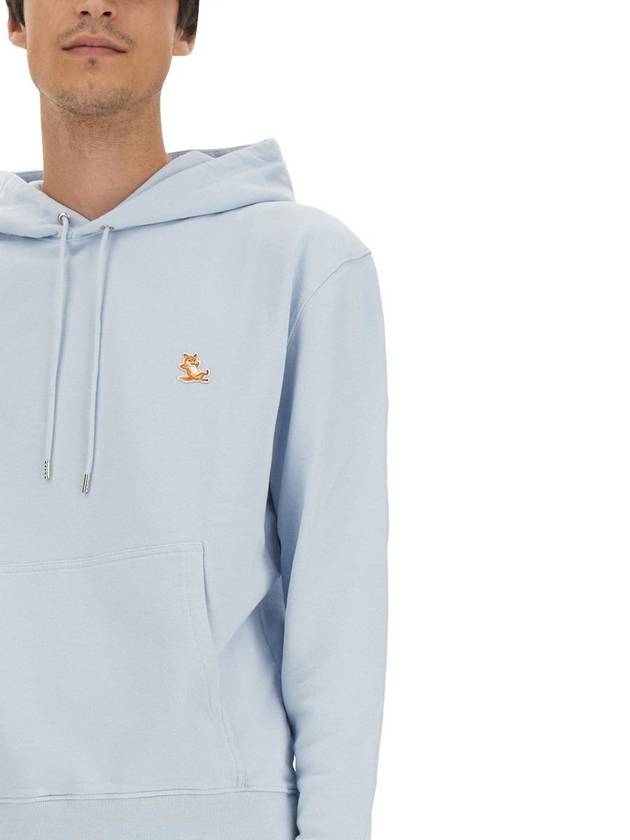 Maison Kitsuné Sweatshirt With Logo Patch - MAISON KITSUNE - BALAAN 4