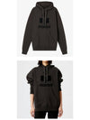 SW0031 00M017E 02 Mansell Logo Hooded Sweatshirt Fade Black Women's Tshirt TJ - ISABEL MARANT - BALAAN 4