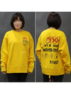 Vintage Back Logo Over Sweatshirt Yellow - OFF WHITE - BALAAN 2