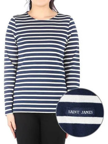 Women s Minquideum Long Sleeve T shirt 270761 - SAINT JAMES - BALAAN 1