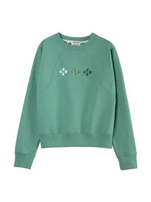 Crescendo Wave Sweatshirt Green - HERETIC - BALAAN 1