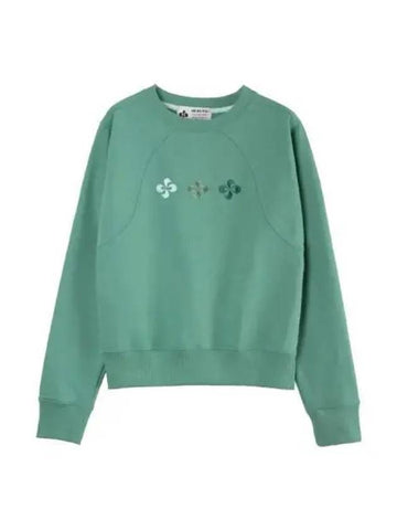 Crescendo Wave Sweatshirt Green - HERETIC - BALAAN 1